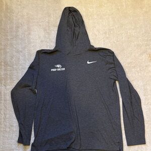 Nike Dark Charcoal 'Prep Soccer' Long Sleeve Hoodie